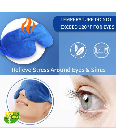 CREATRILL Microwavable Therapy Mittens for Arthritis & Raynauds Pain Relief - Natural Unscented Gloves for Moist Heat Therapy with Bonus Eye & Sinus Compress - Buy Online on GoSupps.com