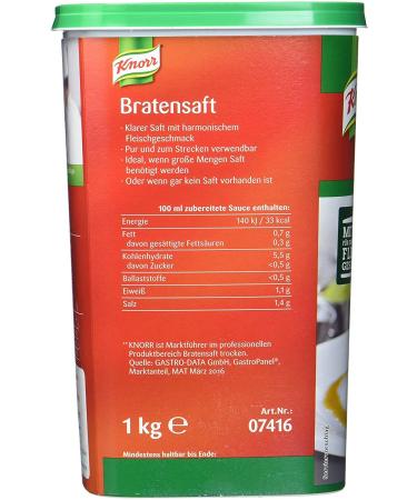 Knorr Gravy Dry Mix 1kg - Authentic Meat Taste for Delicious Meals | International Shipping - Buy Online on GoSupps.com