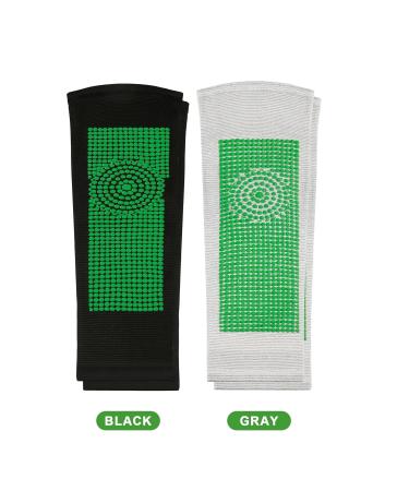 RooRuns Knee Braces for Men & Women | Durable Adjustable Support for Running Hiking & Gym Workouts - Gray Long - Buy Online on GoSupps.com