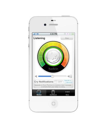 Buy Belkin WeMo Baby Monitor - Smart Babyphone for iPhone/iPad/iPod Touch | International Shipping Available - Buy Online on GoSupps.com