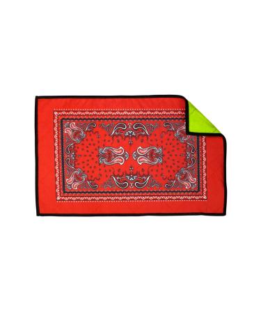 Exalt Paintball Microfiber Goggle Cloth - Player Size Bandana Red