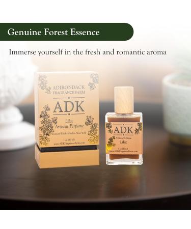 Adirondack Fragrance & Flavor Farm ADK Lilac Botanical Perfume Spray 1 oz (30 mL) Natural Hypoallergenic & Clean Perfume for Women & Men with Notes of Lilac Heliotrope & Cedar 1 Fl Oz (Pack of 1) - Buy Online on GoSupps.com