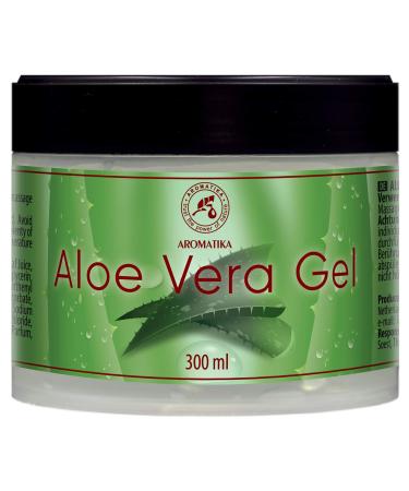 Aloe vera gel 300ml - moisturizer for face - hair and body - soothing skin gel - cooling gel for all skin types - aloe gel for dry skin - shaving gel 300 ml (1 Pack) - Buy Online on GoSupps.com