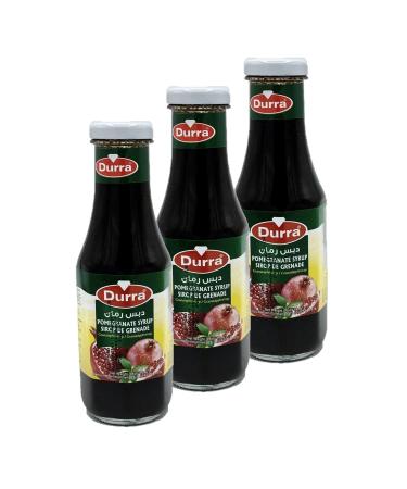 Lot 3x Pomegranate Molasses - Durra - 425g bottle