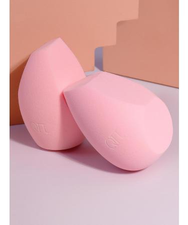 Light Pink Beauty Blender Powder Puff - Wet & Dry Makeup Sponge (4.2x4.2x6) | International Shipping Available - Buy Online on GoSupps.com