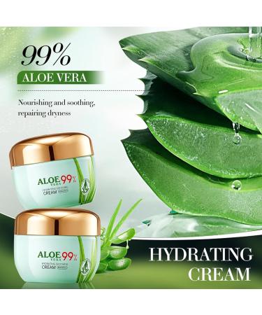 Aloe Vera Soft Skin Cream 50 g Aloe Vera cr me de jour hydratante r g n rante hydratante pour le corps et le visage hydrate et nourrit intens ment pendant 48 heures - Buy Online on GoSupps.com