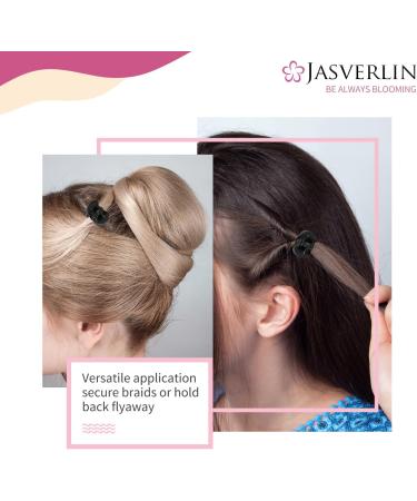 JASVERLIN Matte Black Small Hair Clips - 50pcs Mini Claw Clips for Fine Thin Hair Styling - Non-Slip Strong Grip Accessories for Women and Girls - Buy Online on GoSupps.com