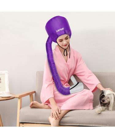 Adjustable Extra Large Bonnet Hood Hair Dryer Attachment | Purple - Buy Online on GoSupps.com