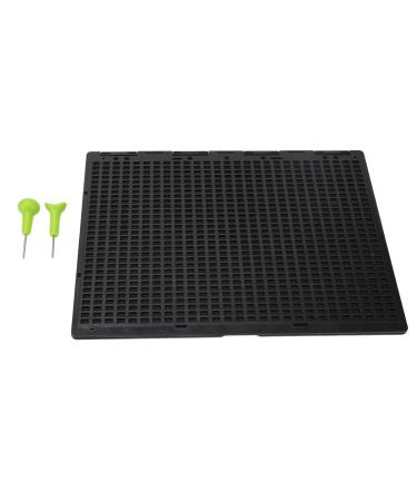 Braille Slate Blind Braille Writing Board Plastic Black Braille Aids
