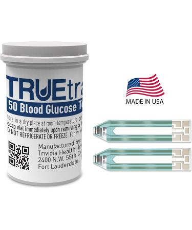TrueTrack Test Strips 100 ct (50 ct x 2) - Reliable Blood Glucose Monitoring - Buy Online on GoSupps.com