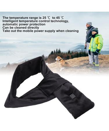 Topyond Heated Scarf - USB Smart Neck Warmer for Winter | 3 Heat Settings Carbon Fiber Soft Cotton | Ideal for Men & Women - Buy Online on GoSupps.com
