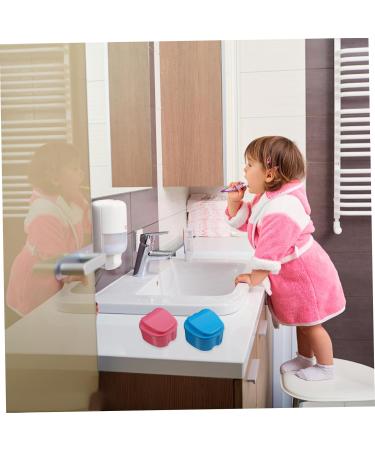 Buy Lurrose 10-Piece False Toothbrushes Storage Box - Ideal Oral Care Container for Prosthesis Baths | International Shipping Available - Buy Online on GoSupps.com