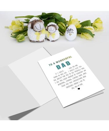 Meaningful Nchigedy Birthday Card for Father | Special Gift from Daughter & Son | Sweet Father's Day Card #16 - Buy Online on GoSupps.com