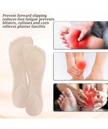 High Heel Inserts for Women - 2 Pairs Comfort Pads | Cushioned Gel Insoles for Arch Support in Heels & Sandals - Buy Online on GoSupps.com