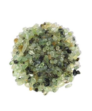 Natural Crystal Rough 100g/Pack Natural Green Grape Quartz Chips Gravel Rock Crystal Gemstone Polished Aquarium Home Room Decoration (Color : Grape Quartz Size : 100g Pack) 100g pack Grape Quartz