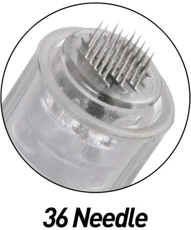 Bowka 50-Pack 36 Pin Needle Cartridges for Microneedling Pens - Replacement Cartridges for Derma Pen | International Shipping Available - Buy Online on GoSupps.com