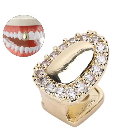 Shop Bling Teeth Accessory - Gold Hip Hop Tooth Decoration for Halloween Party - Buy Online on GoSupps.com