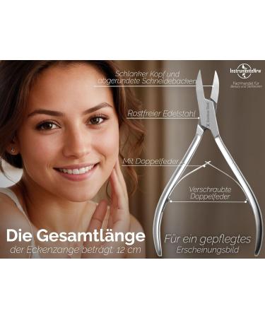 Excellent-Solingen Strong Nail Pliers - 12 cm Corner Pliers for Precision Nail Care | International Shipping Available - Buy Online on GoSupps.com
