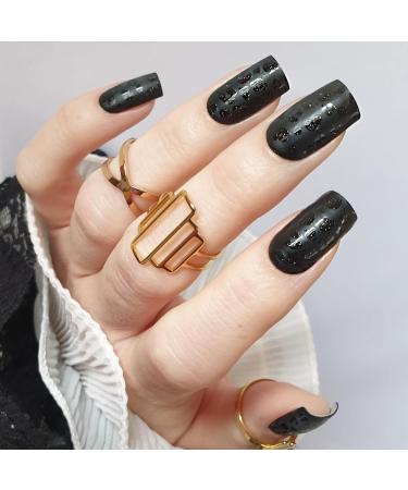 Zaubern gel4Home: Premium Black Leopard UV Nail Foils & Semi-Cured Gel Wraps for Stunning Manicures - Buy Online on GoSupps.com