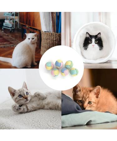 6-Piece Cat Toy Ball Set for Cats & Kittens | Boost Intelligence & Playtime Fun - Buy Online on GoSupps.com