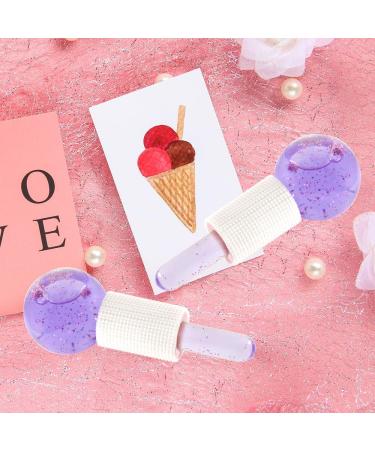 Face Ice Globes- Perfect Beauty Tool to Reduce Puffiness and Redness Ice Globes for Face- Brighten Skin & Enhance Your Natural Glow Facial Ice Globes -Tighten Skin and Reduce Fine Lines Purple - Buy Online on GoSupps.com