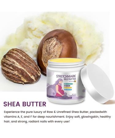 AOAO Stretch Mark Butter for Pregnancy | Body Balm for Women with Shea Butter & Vitamin E | Paraben-Free Formula for Scars & Stretch Mark Repair | Belly Butter for Pregnant Women (Shea Butter_1) - Buy Online on GoSupps.com