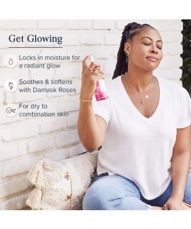 Heritage Store Rosewater & Glycerin Mist - 8 fl oz Atomizer for Hydration & Refreshment - Buy Online on GoSupps.com