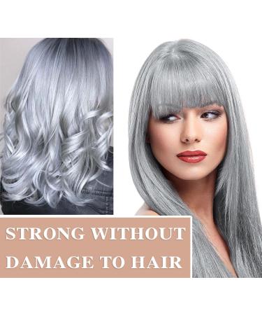 Silver Gray Hair Wax - Temporary Natural Mud Grey Hair Dye for Cosplay Parties & Daily Use | Long Lasting & Washable Matte Finish - Buy Online on GoSupps.com