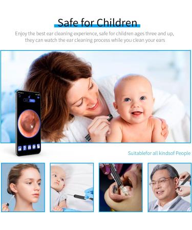Wireless Ear Wax Removal Tool Camera | 1080P HD | 8 Pcs Set | Compatible with iPhone, iPad & Android - Buy Online on GoSupps.com