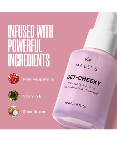 MA LYS Cosmetics Enriched Cellulite Oil - Get-Cheeky Formula for Smooth Skin - Buy Online on GoSupps.com