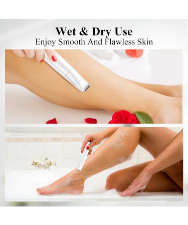 Touch Beauty 4-in-1 Electric Razor for Women | Pain-Free Intimate & Body Shaving | Ladyshave for Bikini Face Eyebrows Legs - Buy Online on GoSupps.com