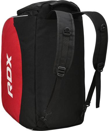 RDX Gym Duffle Bag - Lightweight Sports Holdall for MMA Fitness Gear & Exercise Equipment - Red - Buy Online on GoSupps.com