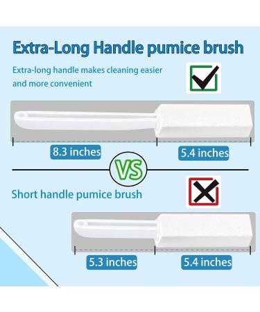 Buy 2 Pack Pumice Stone Toilet Bowl Cleaner with Handle - Effective & Eco-Friendly | International Shipping Available - Buy Online on GoSupps.com