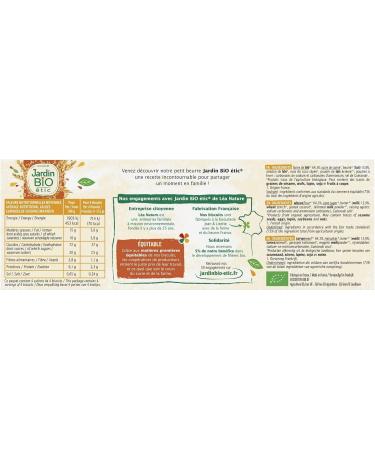  Jardin BiO tic Jardin BiO tic - Organic Petit Beurre Biscuits - Certified Organic AB - Organic Wheat Flour and Fair Trade French Organic Butter - Made in France - 150g - Buy Online on GoSupps.com