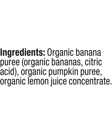 Plum Organics Stage 2 Baby Food Pouches - Banana and Pumpkin 3.5 oz (Pack of 12) | Organic Fresh Squeeze for Babies, Kids, and Toddlers - Buy Online on GoSupps.com