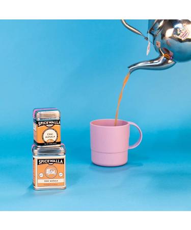 Spicewalla Masala Chai Spice 3.5 oz - Unsweetened Powdered Spice for Tea, Latte, and Coffee - Buy Online on GoSupps.com