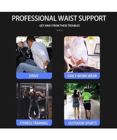ChangTSing Back Bandage for Lumbar Spine Pain Relief | Breathable Back Support Belt for Men & Women | Ideal for Herniated Discs - Buy Online on GoSupps.com