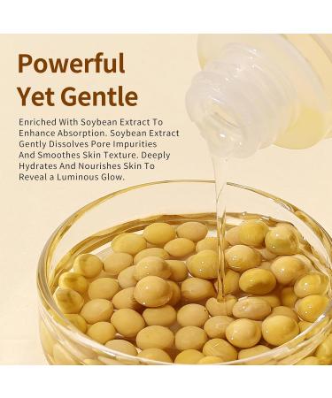 dewyhour Soybean Moisture Exfoliating Serum - Gentle Daily Soft-Exfoliating Face Peel for Dead Skin Cells Remover - For All Skin Types, Korean Skin Care 30ml / 1.01 fl.oz - Buy Online on GoSupps.com