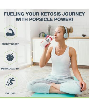 Exogenous Ketones Powder | Pure Keto BHB Salts - Dairy & Gluten Free Energy Boost & Mental Performance | Best Keto Supplements - Lemon Lime Flavor 436g - Buy Online on GoSupps.com