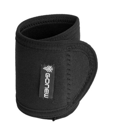 Adjustable Pain Relief Wristband for Tendonitis & Arthritis - Non-Slip Carpal Tunnel Support - Black - One Size Fits All - Buy Online on GoSupps.com