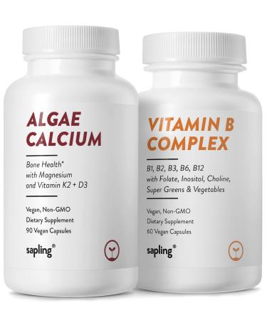 Algae Calcium & Vitamin B Complex Bundle