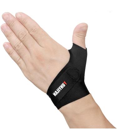YUNYILAN Ultra Thin Wrist Brace and Thumb Arthritis Compression Strap Adjustable Sport Carpal Tunnel Support for Men and Women Comfortable Carpal Tunnel for Thumb Wrist Relieve Pain (Left)
