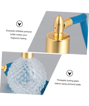 Housoutil 1pc Air Bag Perfume Bottle Pump Retro Decor Perfume Vintage Crystal Mini Perfumes Empty Perfume Sprayer Mini Spray Bottle Essential Oil Bulb Glass Accessories Travel Brew 10.5X7.6CM Transparent - Buy Online on GoSupps.com
