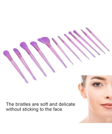 12 Piece Makeup Brush Set | Soft Dense Hair Brushes for Foundation Powder & Eyeshadow | International Shipping Available - Buy Online on GoSupps.com