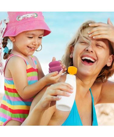 Kids Sunscreen Applicator Suntan Lotion Applicator Sun Cream Brush With Soft Bristles Sun Cream Brush For Kids Boys Girls Adults Families Travel Pink - Buy Online on GoSupps.com