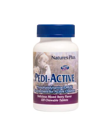 Nature's Plus Pedi-Active Supplement For Active Children Mixed Berry Flavor 120 Chewable Tablets