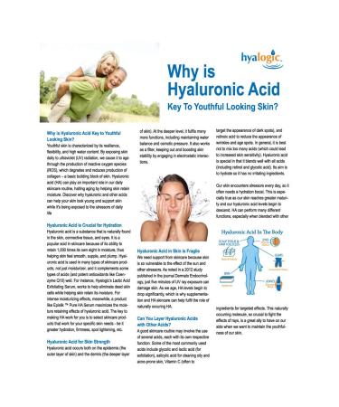 Hyalogic Bentonite Clay Facial Cleanser 8oz | Premium Spa Face Wash with Hyaluronic Acid for Deep Cleaning & Moisturizing Skin Care - Buy Online on GoSupps.com