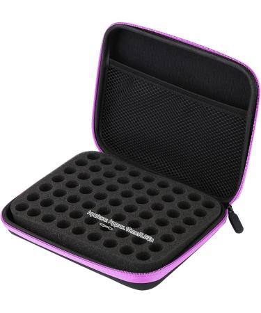 63 Emplacements de Stockage d'Huiles Essentielles Mallette de Transport pour Huiles Essentielles Sac de Rangement (PURPLE) - Buy Online on GoSupps.com