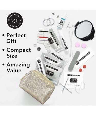 Pinch Provisions Bridesmaid Minimergency Kit - 21 Wedding Day Essentials - Bridal Shower Gift - Champagne Glitter - Buy Online on GoSupps.com