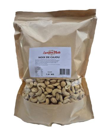 Cashew Nuts [1.8 Kg] ? whole, 100% Natural, Landernuts